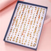 Wholesale Plastic And Resin Earrings Set With Geometric Style Dripping Glue Design In Fruit And Food Shape