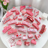 Wholesale Plastic And Resin Handmade Love Hairpin For Women In Sweet Style