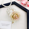Wholesale Plastic And Resin Handmade Plant Flowers Style Hair Rope Hair Ring And Back Hair Clip For Women