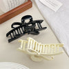 Wholesale Plastic And Resin Handmade Simple Style Women's Large Grab Clip Hair Accessories