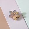 Wholesale Plastic And Resin Handmade Women's Hair Claw Clips With Cat's Eye And Flower Design