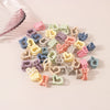 Wholesale Plastic And Resin Handmade Women's Hair Claw Clips With Cat's Eye And Flower Design