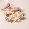 Wholesale Plastic And Resin Handmade Women's Hair Claw Clips With Cat's Eye And Flower Design