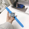 Wholesale Plastic And Silicone Round Dial Multifunctional Luminous Electronic Watch For Students With Stainless Steel Buckle