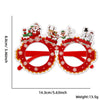 Wholesale Plastic Cartoon Christmas Glasses For Holiday Party Decor