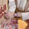 Wholesale Plastic Cartoon Style Student Watch For Female