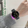 Wholesale Plastic Case And Silicone Strap Luminous Square Electronic Sports Watch For Youth