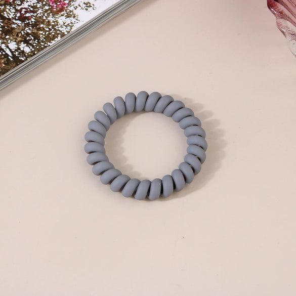 Wholesale Plastic Handmade High Elasticity Geometric Female Hair Ring Headwear
