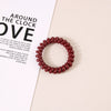 Wholesale Plastic Handmade High Elasticity Geometric Female Hair Ring Headwear