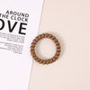 Wholesale Plastic Handmade High Elasticity Geometric Female Hair Ring Headwear
