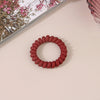 Wholesale Plastic Handmade High Elasticity Geometric Female Hair Ring Headwear