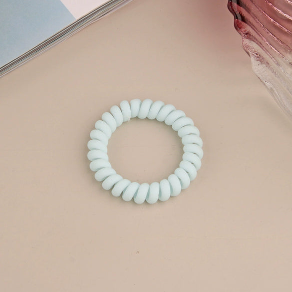 Wholesale Plastic Handmade High Elasticity Geometric Female Hair Ring Headwear