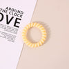 Wholesale Plastic Handmade High Elasticity Geometric Female Hair Ring Headwear