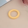 Wholesale Plastic Handmade High Elasticity Geometric Female Hair Ring Headwear