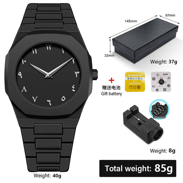 Wholesale Plastic Men's And Women's Quartz Watches With Round Dial And Stainless Steel Buckle For Exercise Style