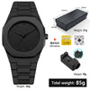 Wholesale Plastic Men's And Women's Quartz Watches With Round Dial And Stainless Steel Buckle For Exercise Style