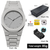 Wholesale Plastic Men's And Women's Quartz Watches With Round Dial And Stainless Steel Buckle For Exercise Style