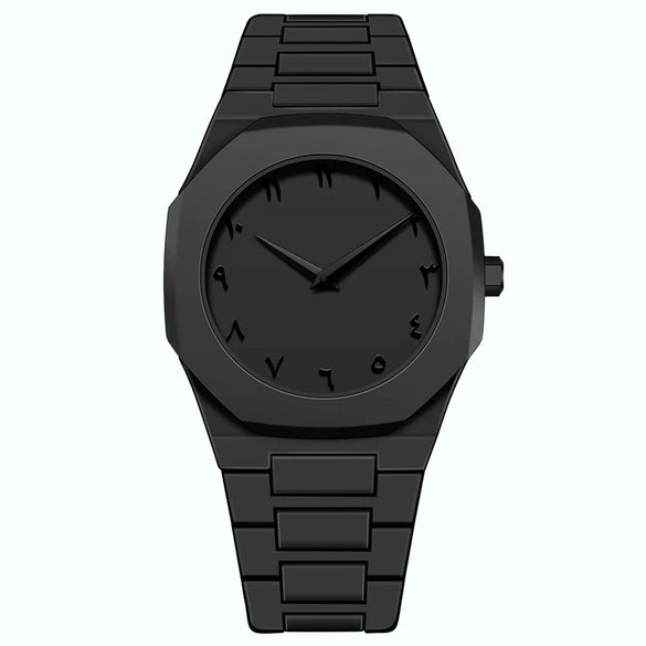 Wholesale Plastic Men's And Women's Quartz Watches With Round Dial And Stainless Steel Buckle For Exercise Style