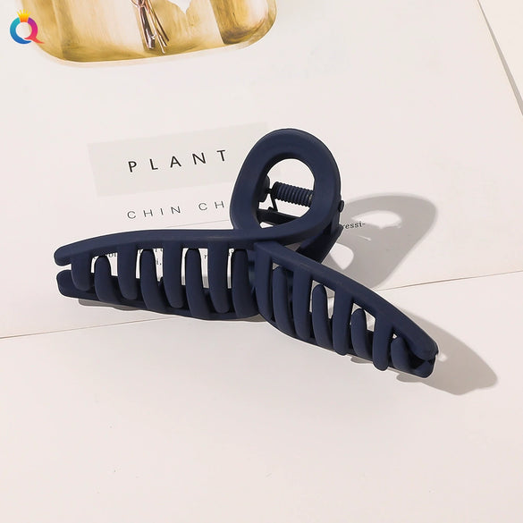 Wholesale Plastic Minimalist Geometric Handmade Women's Shark Hair Clip