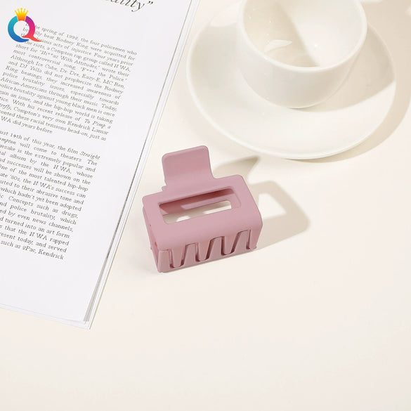 Wholesale Plastic Minimalist Geometric Handmade Women's Shark Hair Clip