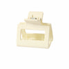 Wholesale Plastic Rectangular Claw Hair Clip For Women Fashion Ol Style With Baking Paint Treatment