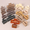 Wholesale Plastic Rectangular Claw Hair Clip For Women Fashion Ol Style With Baking Paint Treatment