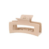 Wholesale Plastic Rectangular Claw Hair Clip For Women Fashion Ol Style With Baking Paint Treatment