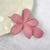 Wholesale Plastic Resin Hair Disc Flower Duckbill Clip Grab Clip Hairpin Women's Highend Headwear With Geometric Plant Flowers Style And Polishing Treatment
