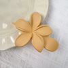 Wholesale Plastic Resin Hair Disc Flower Duckbill Clip Grab Clip Hairpin Women's Highend Headwear With Geometric Plant Flowers Style And Polishing Treatment