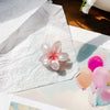 Wholesale Plastic Resin Handmade Lovely Flower Style Hairpin
