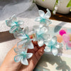 Wholesale Plastic Resin Handmade Lovely Flower Style Hairpin