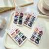 Wholesale Plastic Resin Handmade Simple Geometric Women's Hair Accessories Grab Clip