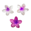 Wholesale Plastic Resin Little Fresh Egg Flower Style Baking Paint Women's Hair Clip Three Piece Set