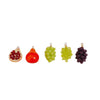 Wholesale Plastic Resin Mini Fruit Shape Pendant Jewelry Accessories