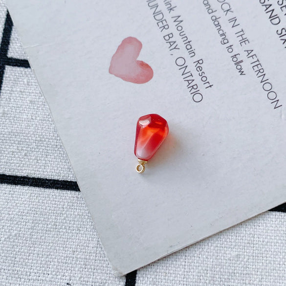 Wholesale Plastic Resin Mini Fruit Shape Pendant Jewelry Accessories