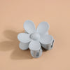 Wholesale Plastic Resin Petal Flower Hair Clips For Women Fashion Ol Style With Baking Paint Treatment