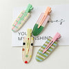 Wholesale Plastic Resin Sweet Handmade Women's Duckbill Hairpin For Front Broken Hair