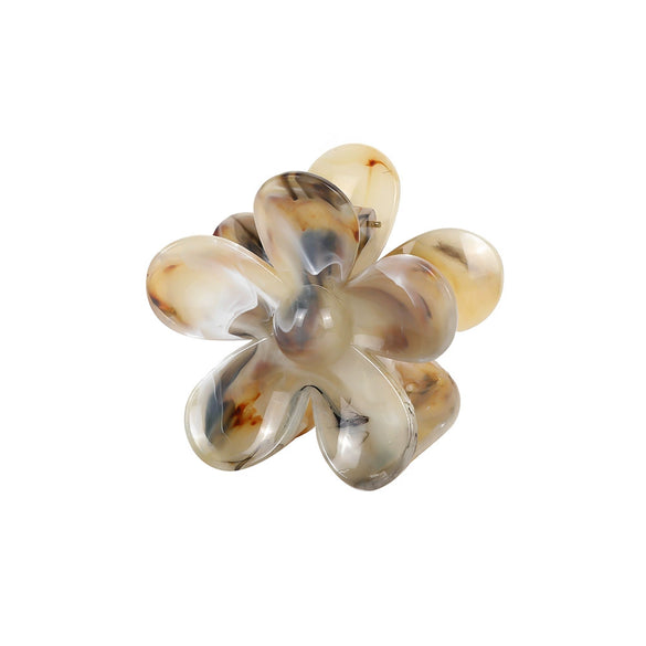 Wholesale Plastic Resin Sweet Plant Flower Handmade Hair Shark Clip