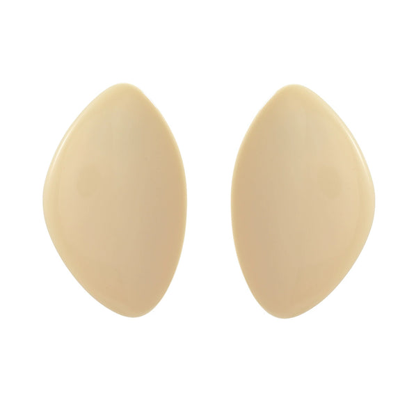 Wholesale Plastic Resin Women's Geometric Stamping Pebble Shape Fashion Earrings
