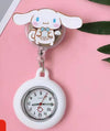 Wholesale Plastic Retractable Nurse Watch Cartoon Style Round Dial Luminous