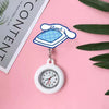 Wholesale Plastic Retractable Nurse Watch Cartoon Style Round Dial Luminous