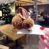 Wholesale Plush Animal Rabbit Hair Accessories Handmade For Children