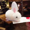 Wholesale Plush Animal Rabbit Hair Accessories Handmade For Children