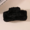 Wholesale Plush Minimalist Geometric Handmade Women's Hair Grab Clip Hair Accessories Headwear