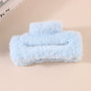 Wholesale Plush Minimalist Geometric Handmade Women's Hair Grab Clip Hair Accessories Headwear