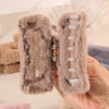 Wholesale Plush Minimalist Geometric Handmade Women's Hair Grab Clip Hair Accessories Headwear