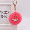 Wholesale Plush Rhinestone Little Angel Keychain For Women