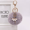 Wholesale Plush Rhinestone Little Angel Keychain For Women