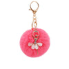 Wholesale Plush Rhinestone Little Angel Keychain For Women