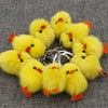 Wholesale Plush Small Yellow Chicken And Duck Keychain Pendant Car Bag Ornaments